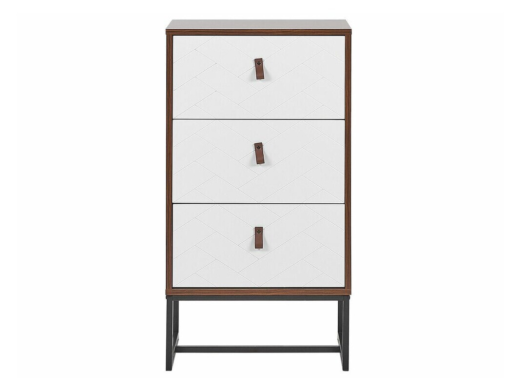 Kummut Fiotivu 103 (Valge + Must + Tume puit)