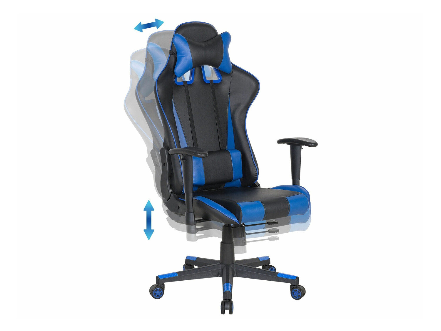 Mänguritool Berwyn 308 (Must + Sinine)