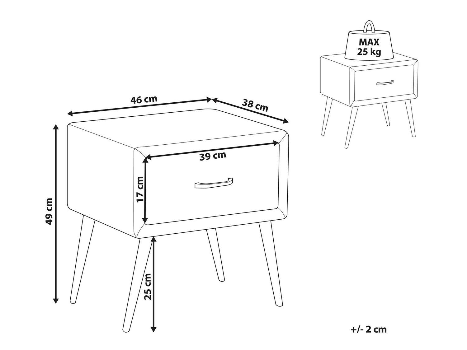 Öökapp Berwyn 325 (Kollane + Kuldne)