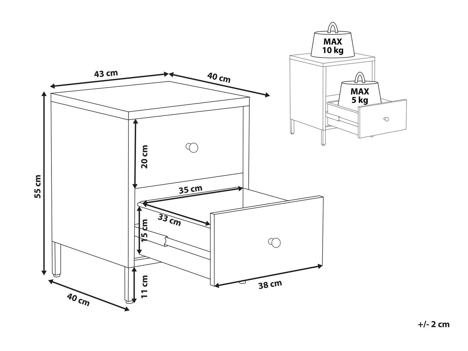 Öökapp Berwyn 356 (Sinine)