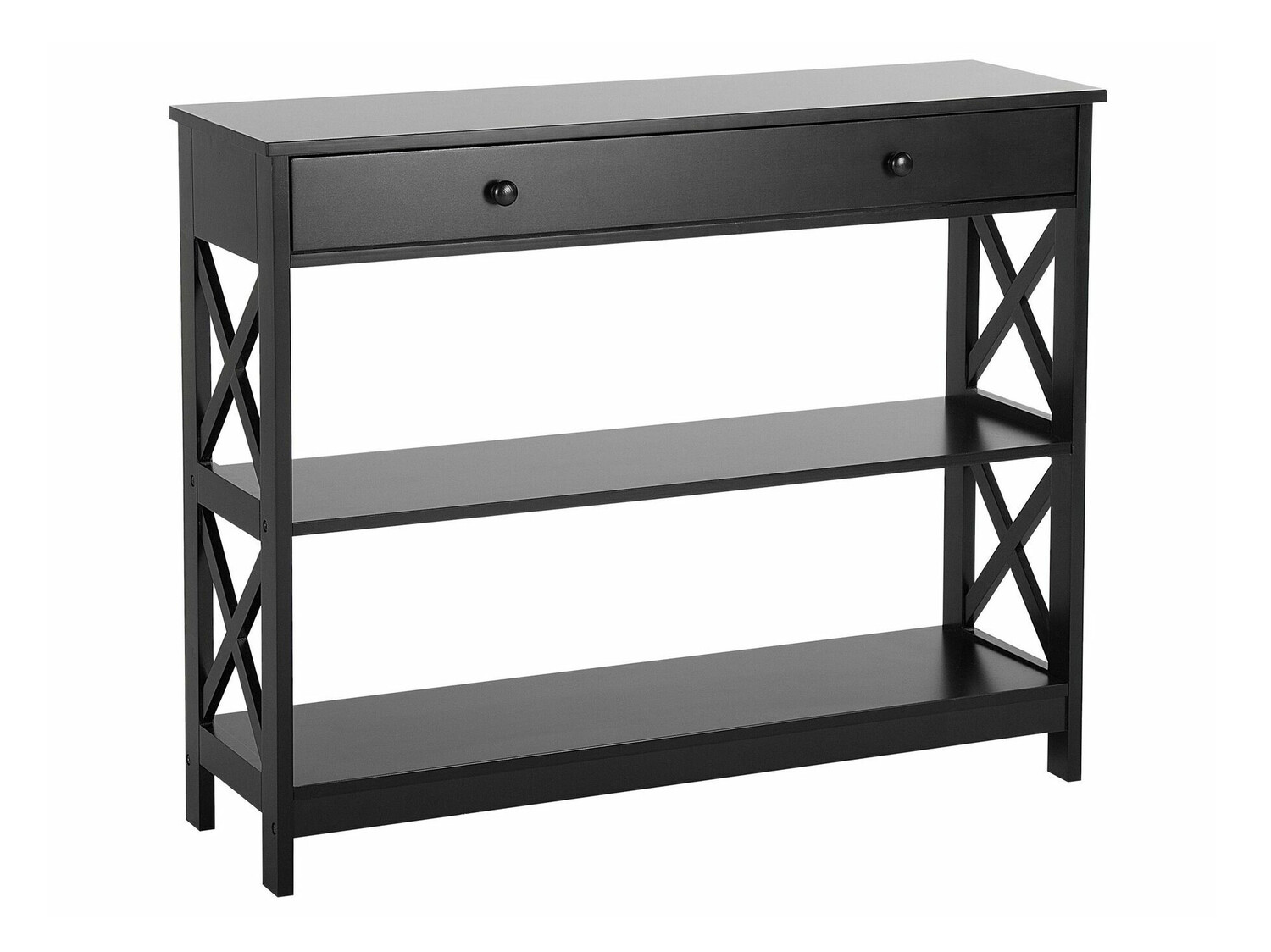 Konsoollaud Berwyn 389 (Must)