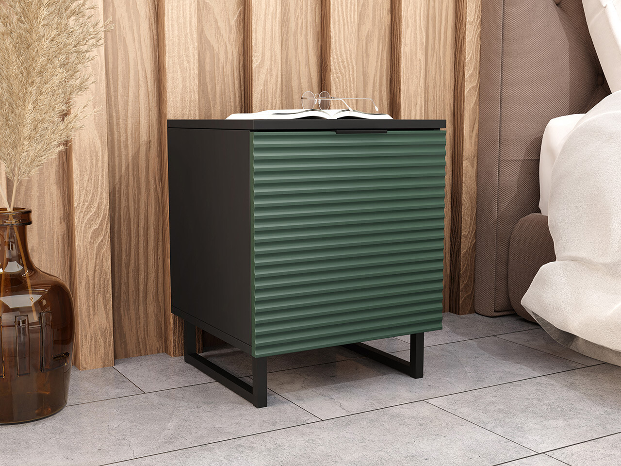 Öökapp Sarasota 182 (Roheline + Must)