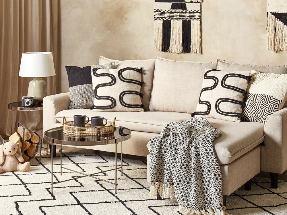 Diivanilaud Berwyn 403 (Must + Hõbedane)