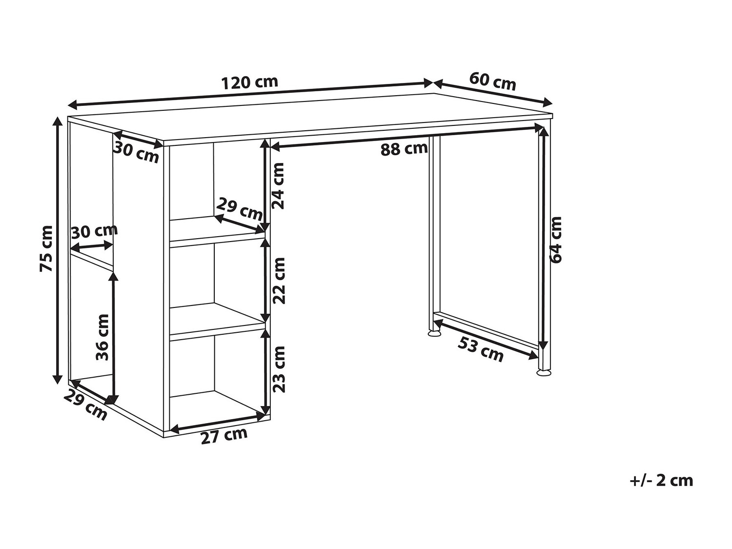 Kirjutuslaud Berwyn 404