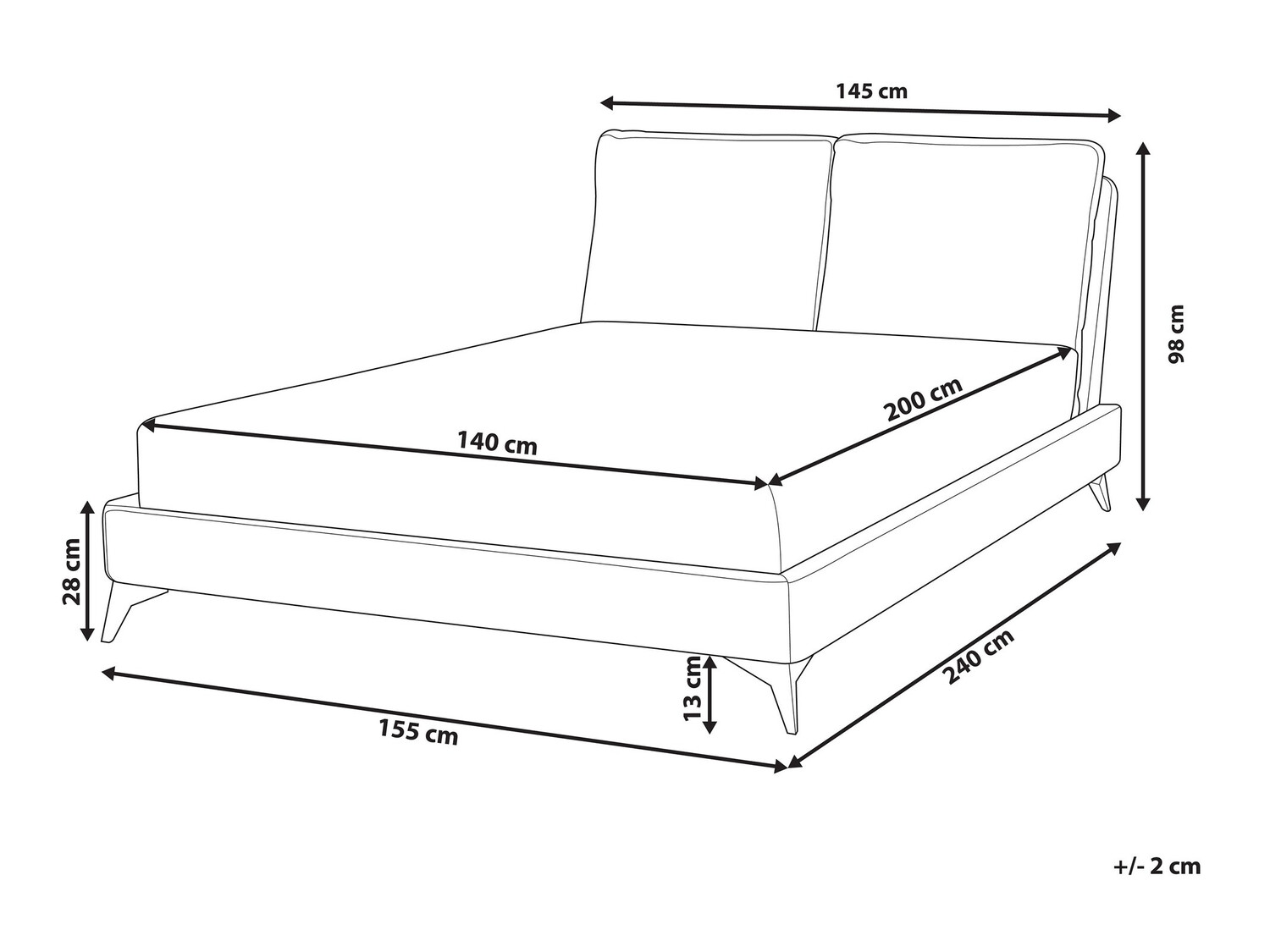 Voodi Berwyn 422 (Beež)