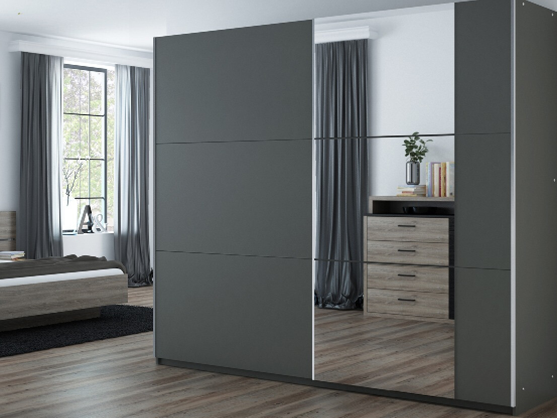 Riidekapp Honolulu 213 (Grafiit)