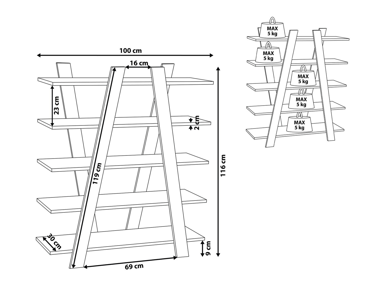 Riiul Berwyn 445 (Tume puit)