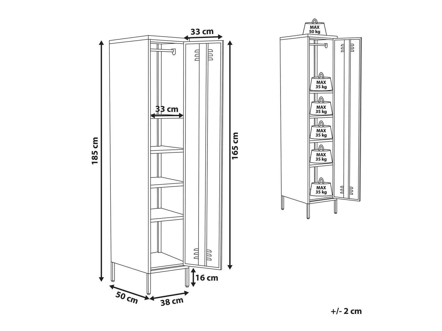 Riiul Sovelu 102 (Kollane)