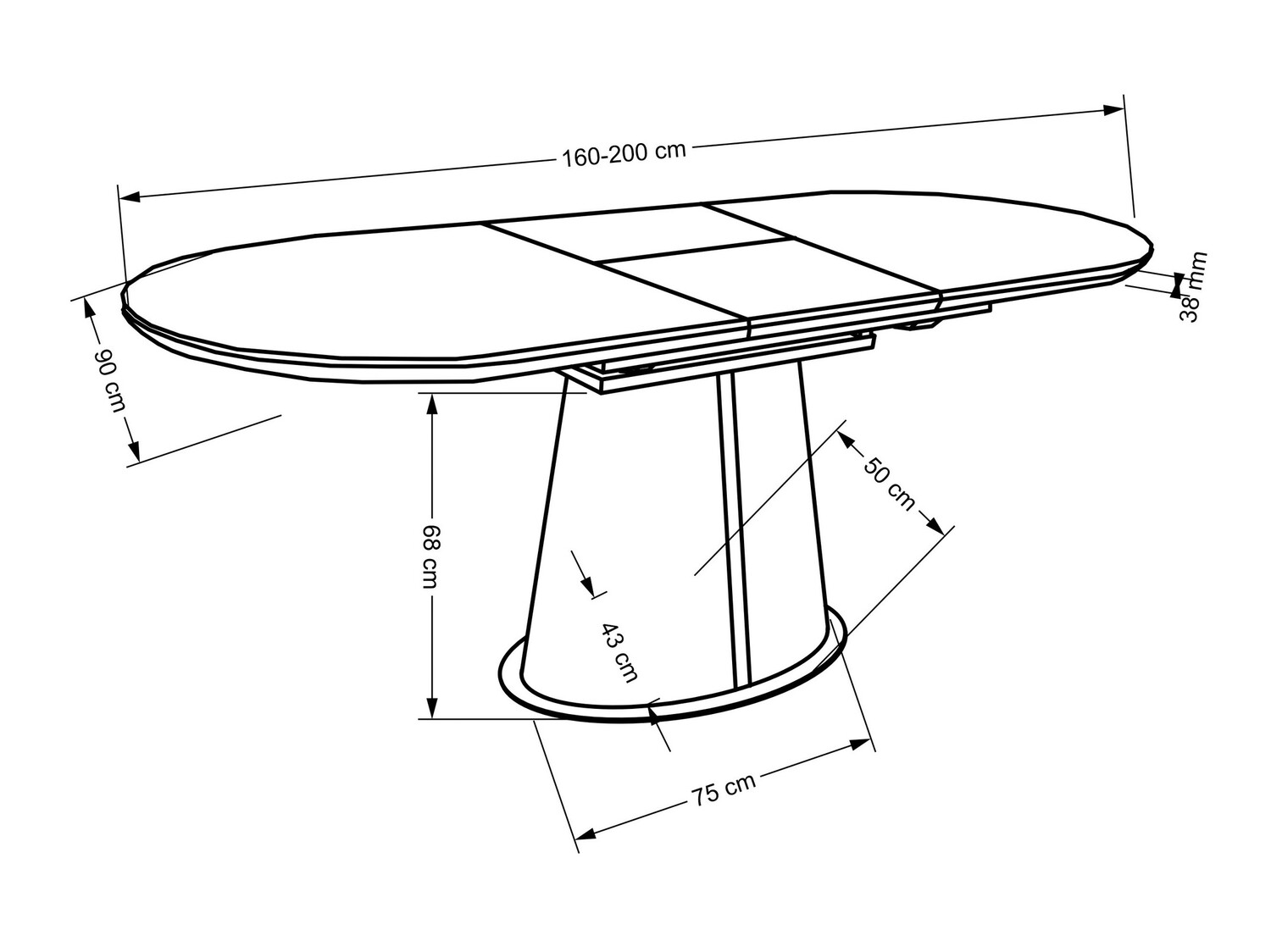 Söögitoakomplekt Houston 1577