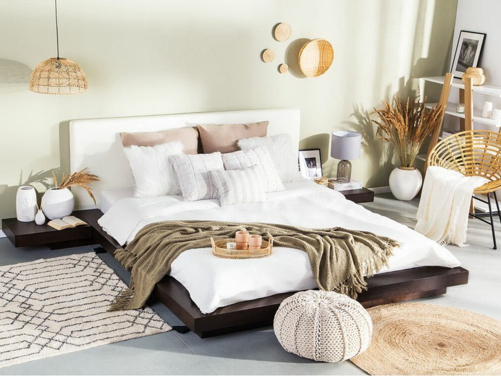 Voodi Berwyn 541 (Tume puit) Koos öökapid