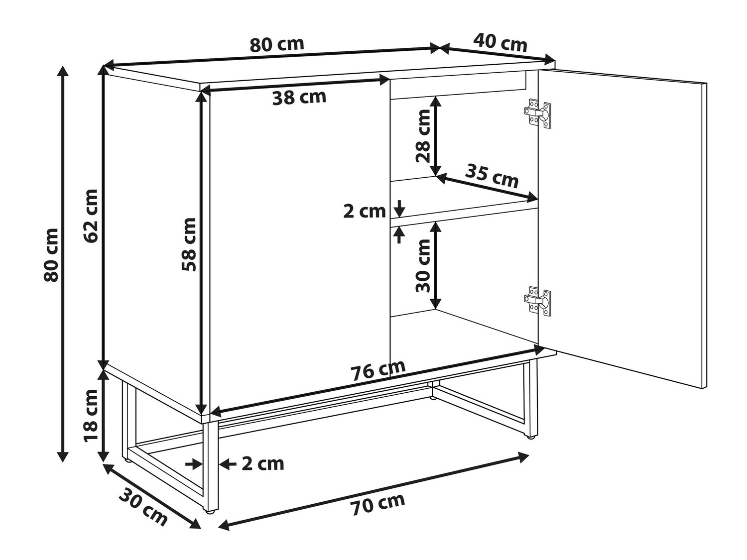 Kapp Berwyn 542 (Ere puit + Must)