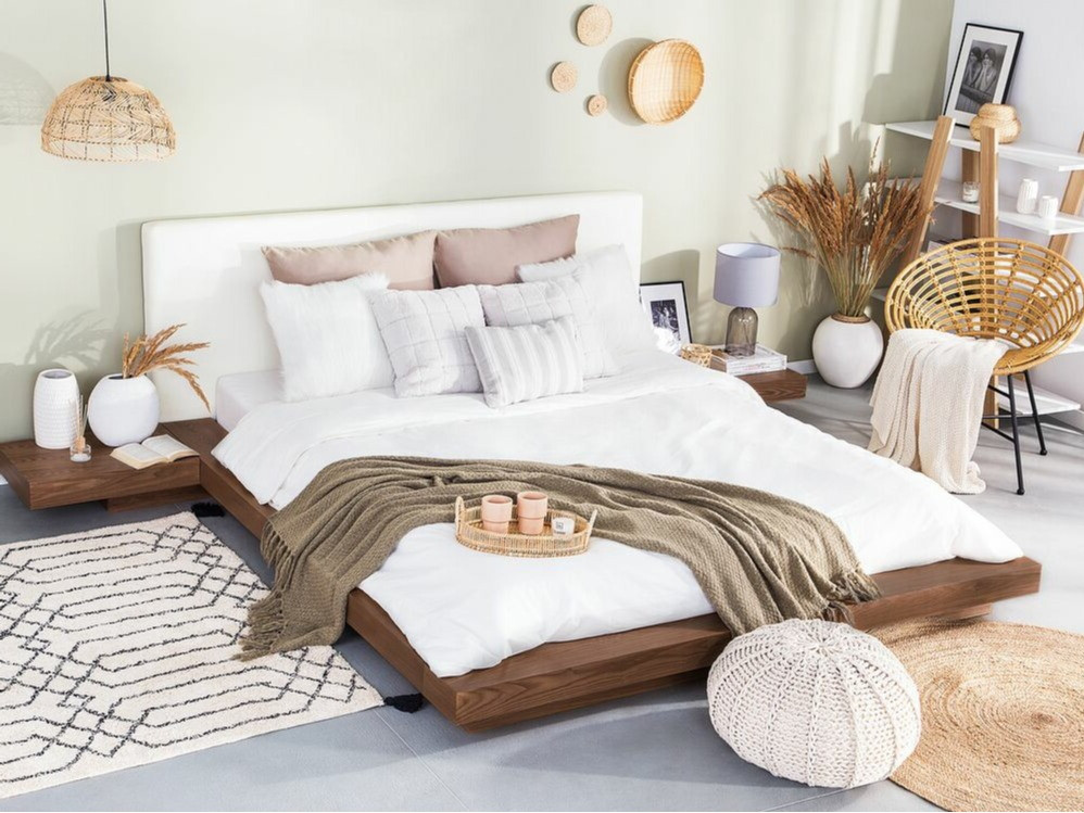 Voodi Berwyn 543 (Pruun) Koos öökapid