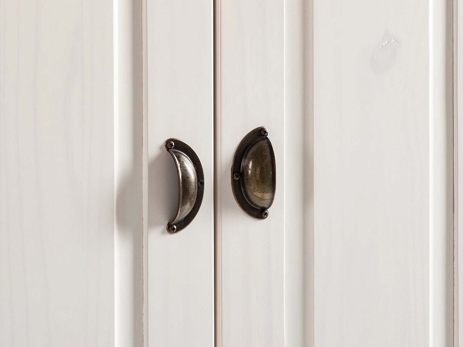 Riidekapp Etviri 109 (Valge + Hall)