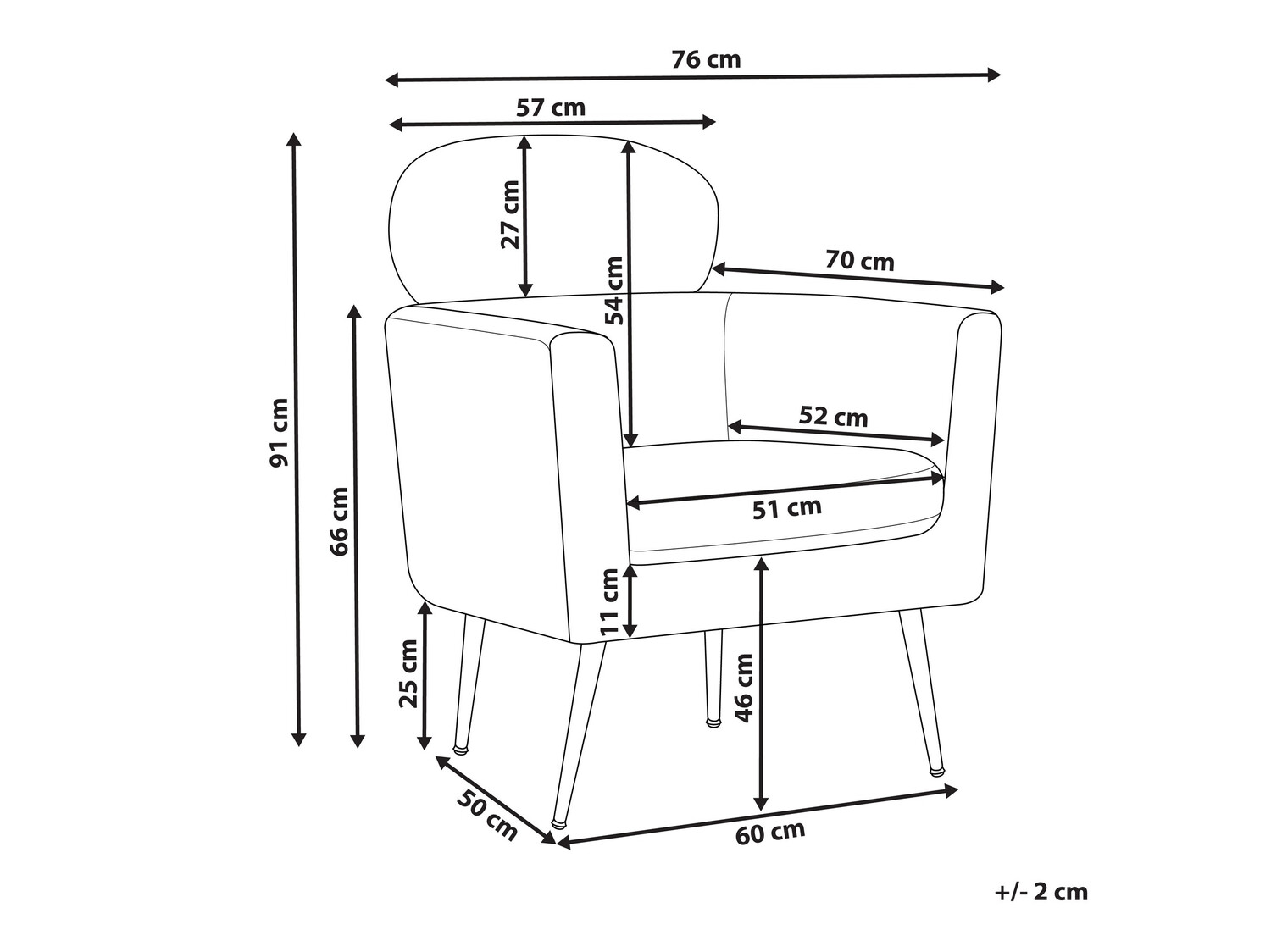 Tugitool Berwyn 558 (Valge)