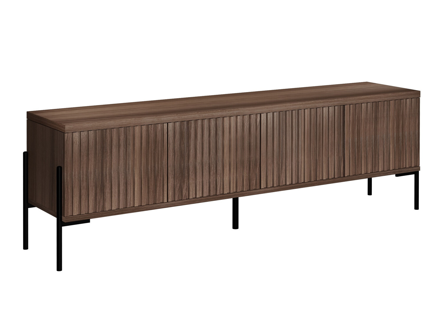 TV-alus Denton 1188 (Must + Pähkel)