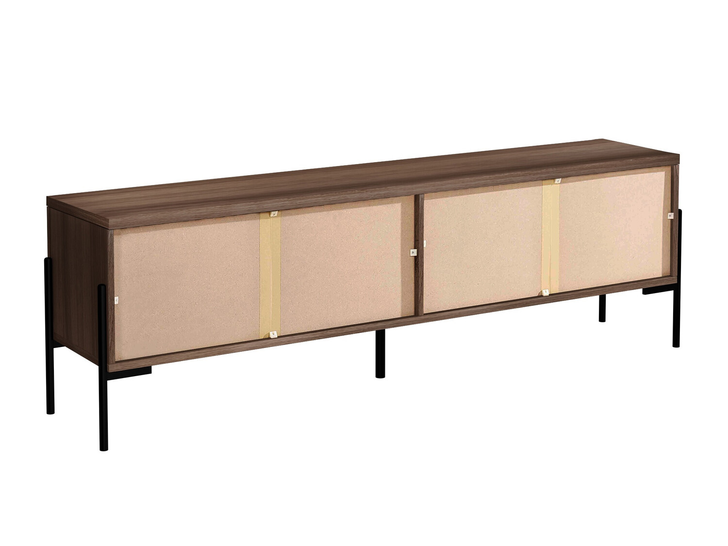 TV-alus Denton 1188 (Must + Pähkel)