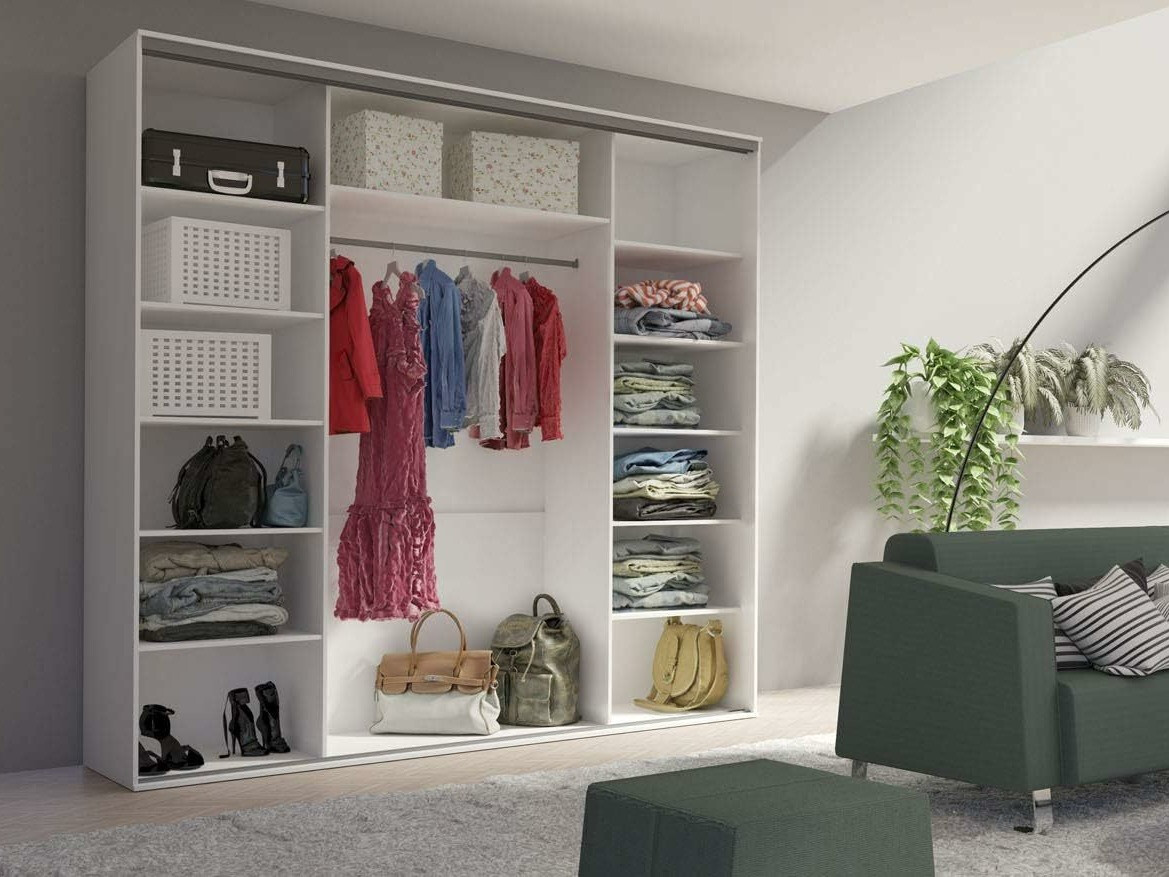 Riidekapp Murrieta 181 (Valge)