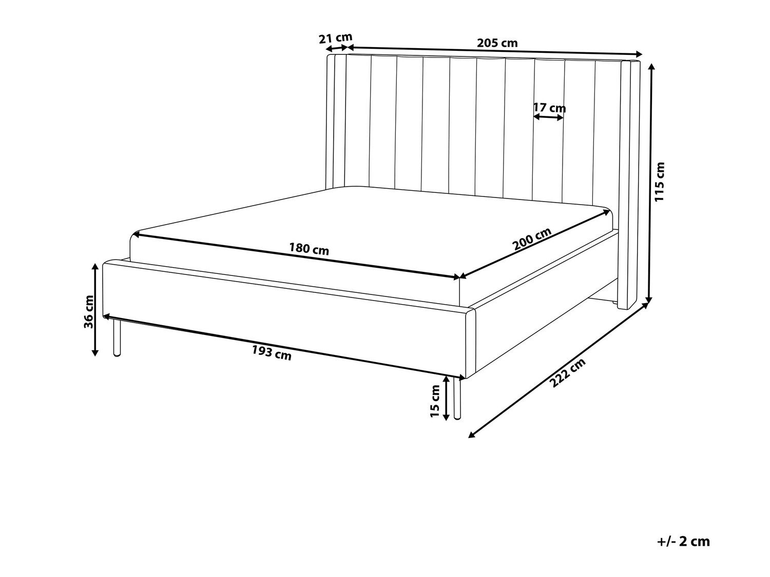Voodi Berwyn 599 (Hall)
