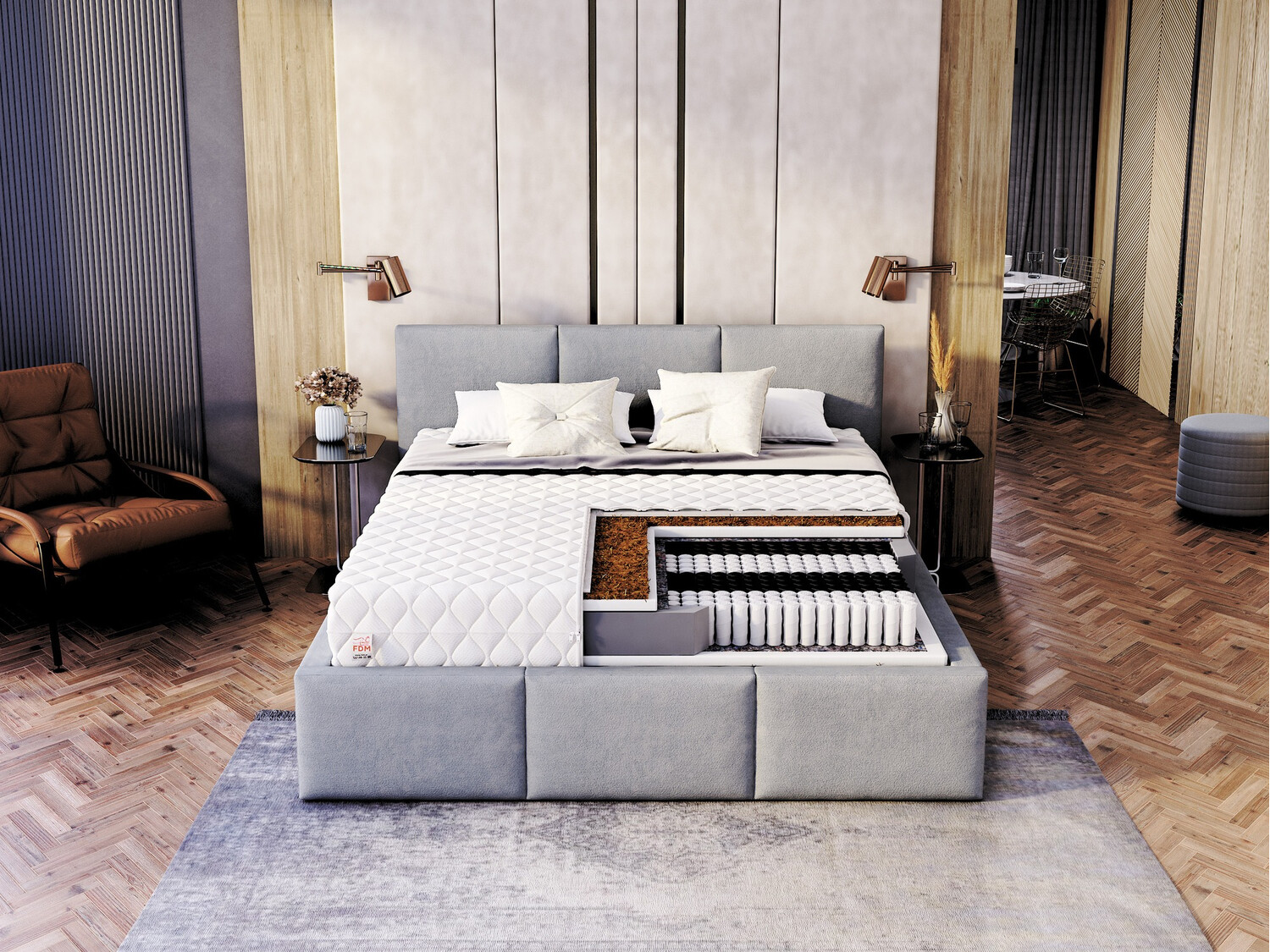 Madrats Fairfield 104 (140 x 200 cm)