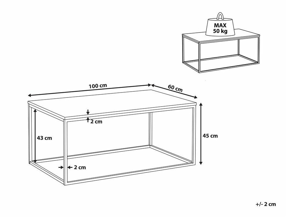 Diivanilaud Berwyn 638 (Kuldne + Must marmor)