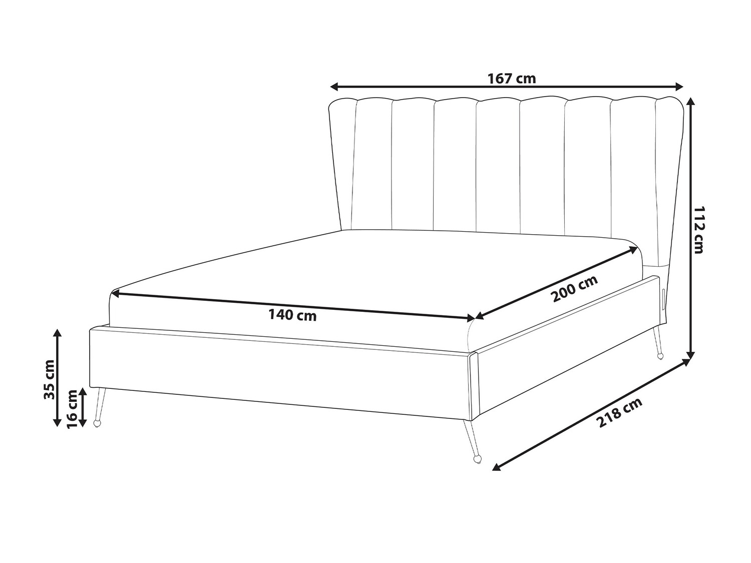 Voodi Berwyn 632 (Roosikarva)