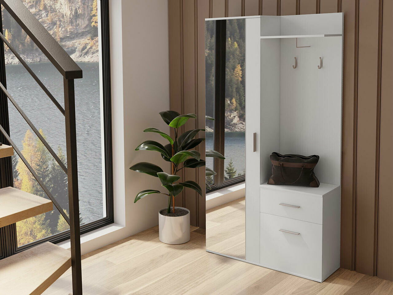 Esikukomplekt Pavo (Valge)