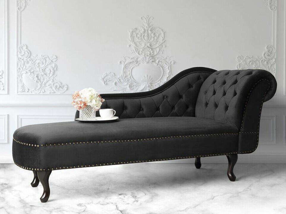 Kušett Berwyn 696 (Must)