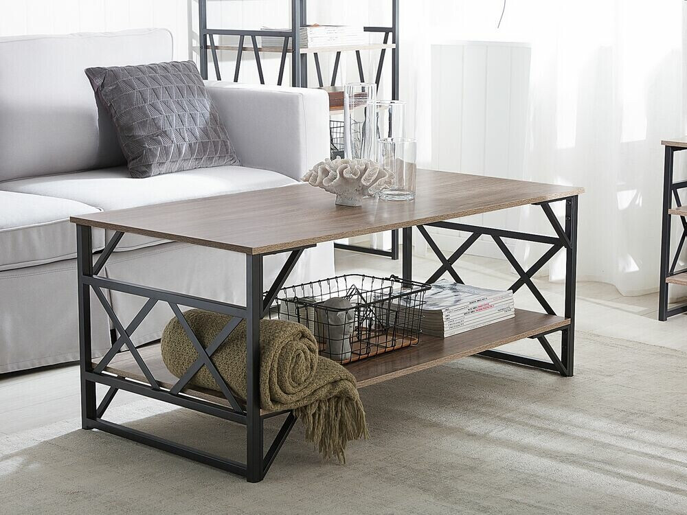 Diivanilaud Berwyn 703 (Must + Taupe)