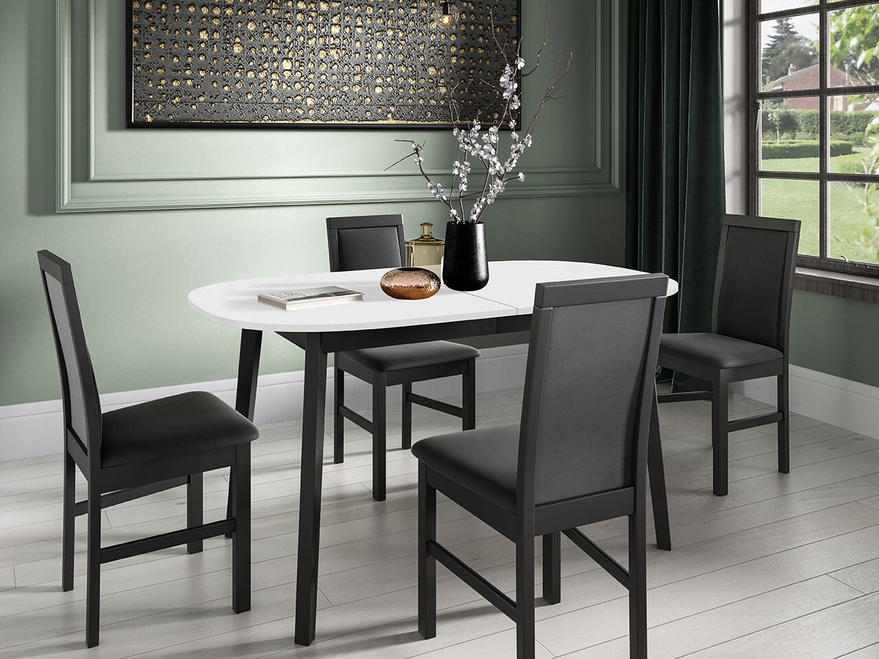 Laud Edmond 114 (Valge + Must)