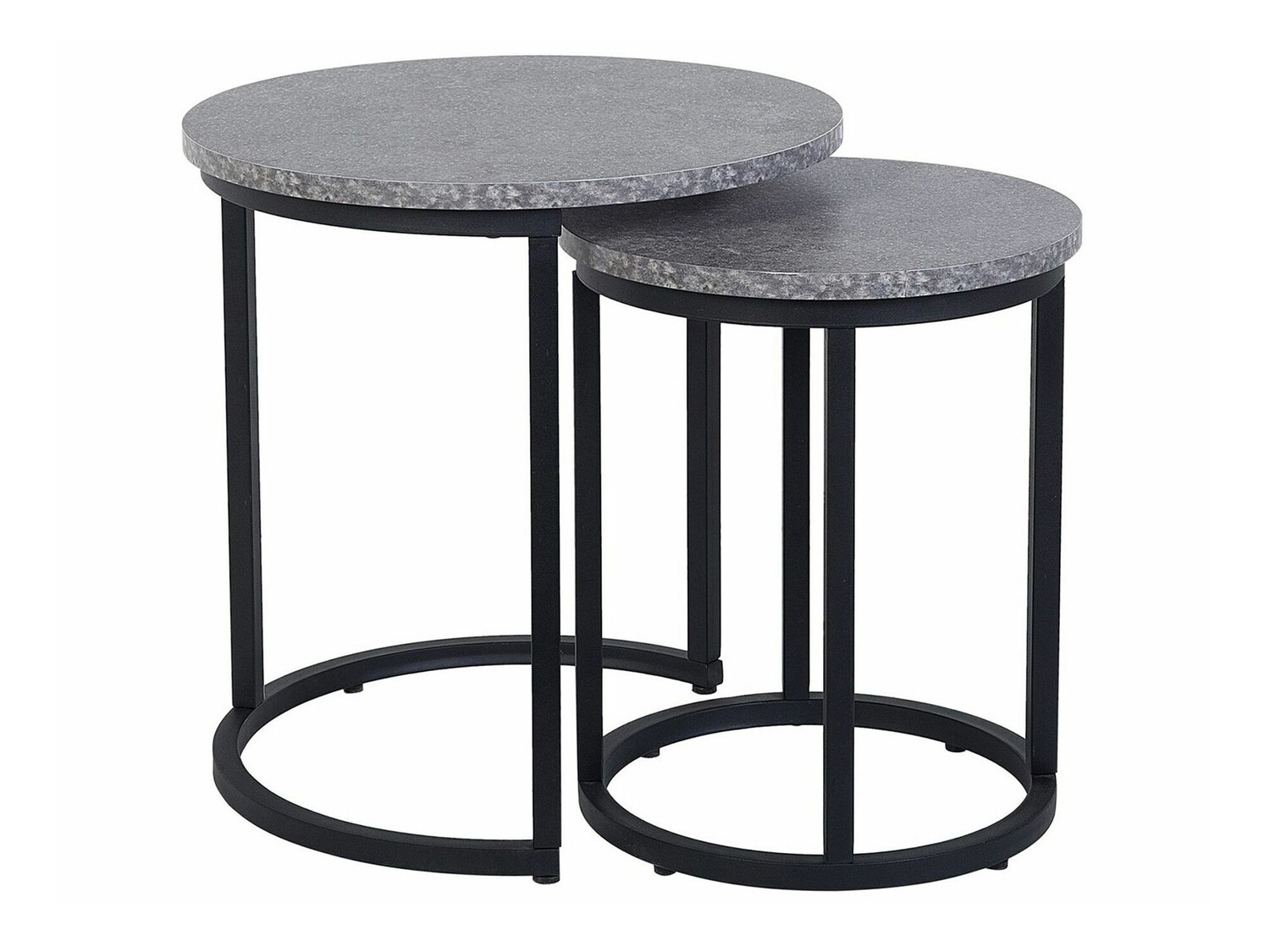 Kõrvallaudade komplekt Berwyn 759 (Must + Betoon)