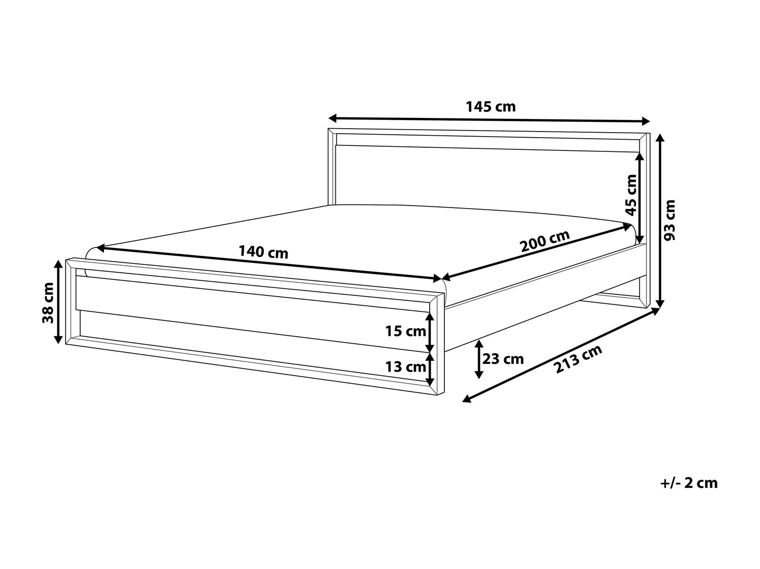 Voodi Berwyn 742 (Tume puit)