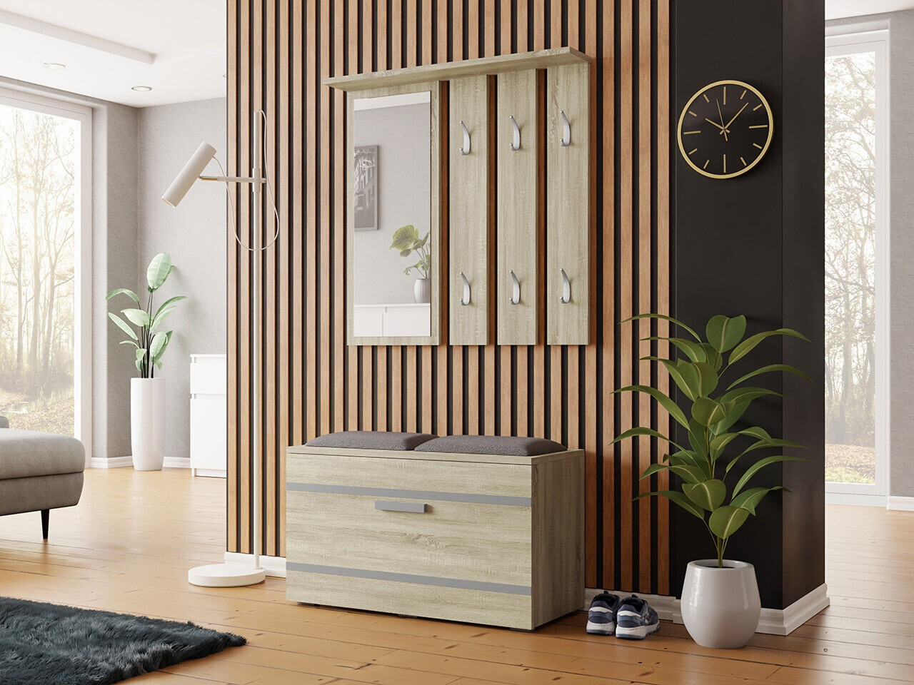 Esikukomplekt Mandeville 103 (Sonoma tamm)