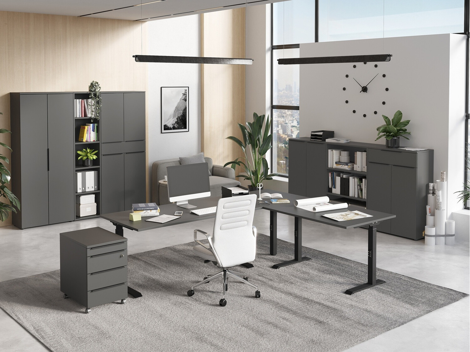 Riiul Feltoru 102 (Grafiit)