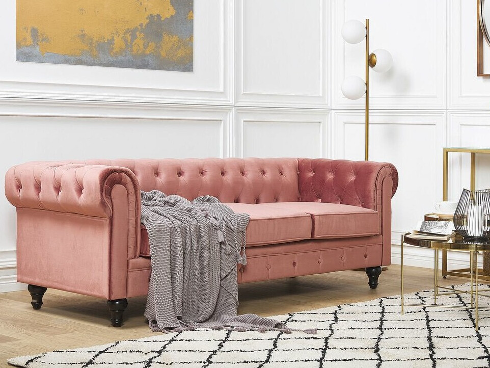 Chesterfield diivan Cirdoro 101 (Lilla)