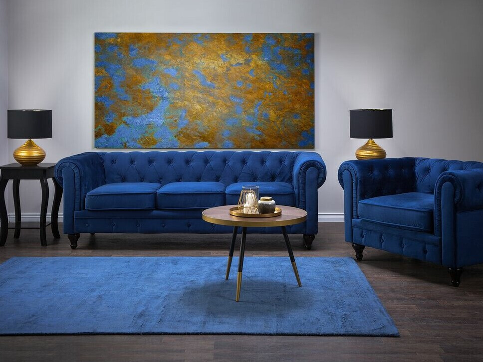 Chesterfield diivan Cirdoro 101 (Sinine)