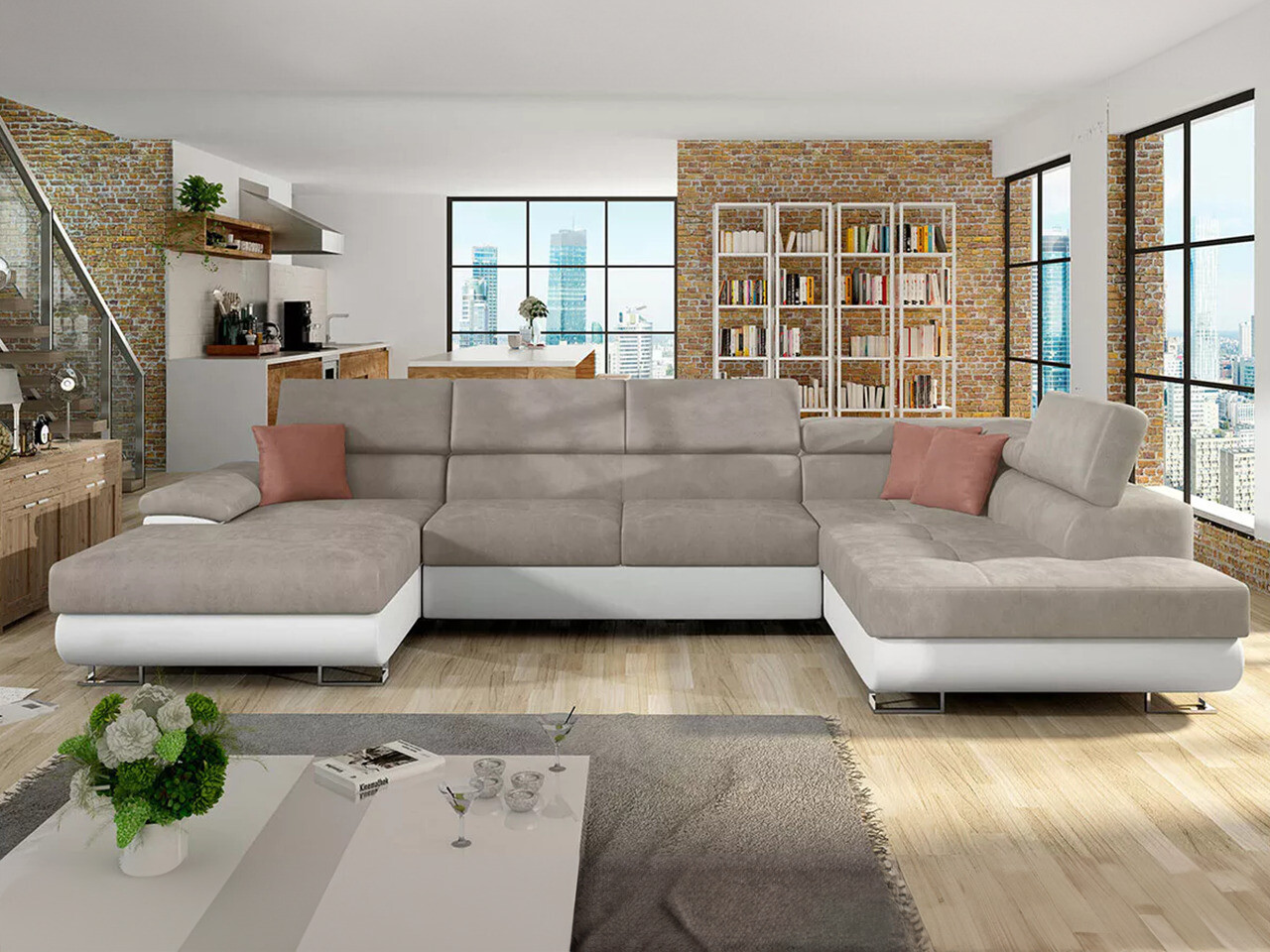 Nurgadiivan Comfivo Ruta IV (Soft 017 + Uttario Velvet 2979 + Uttario Velvet 2955 St)