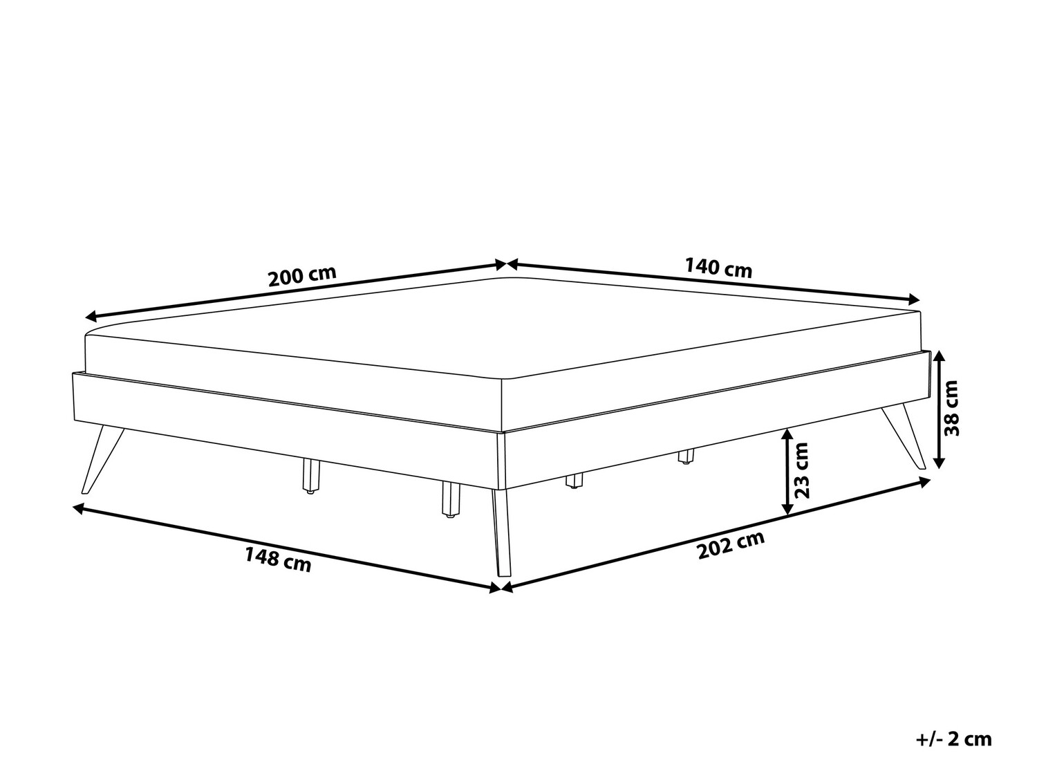 Voodi Berwyn 900 (Tume puit)