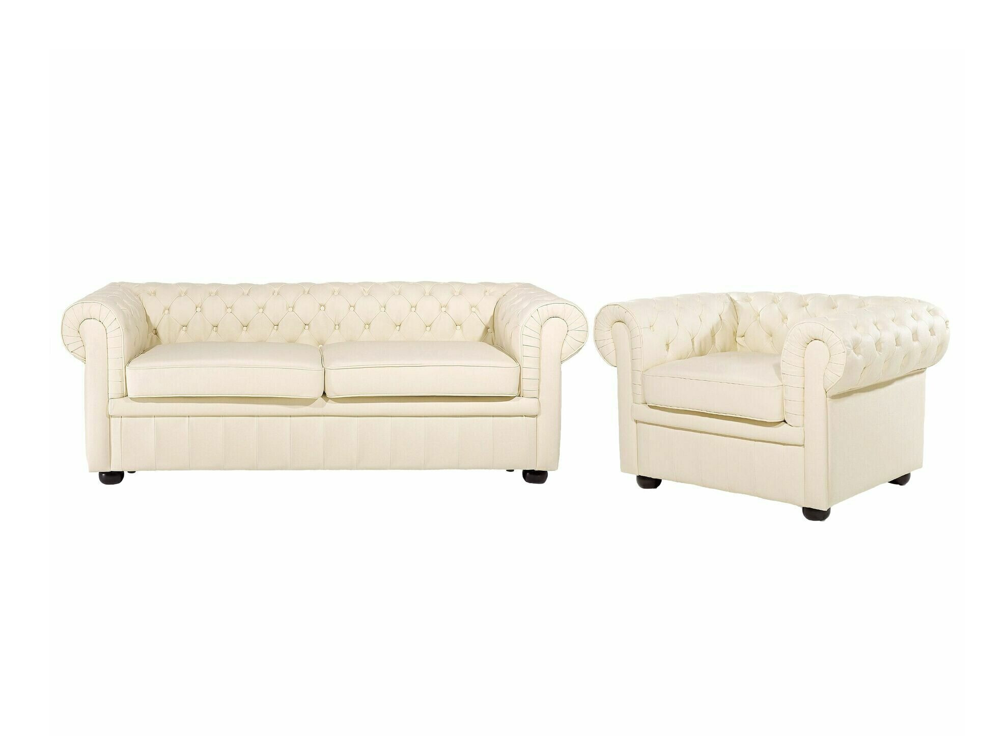Chesterfield pehme mööbli komplekt Cirdoro 112 (Koor)
