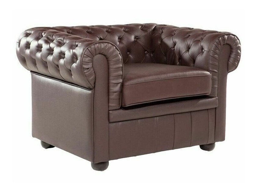 Chesterfield pehme mööbli komplekt Cirdoro 112 (Tumepruun)