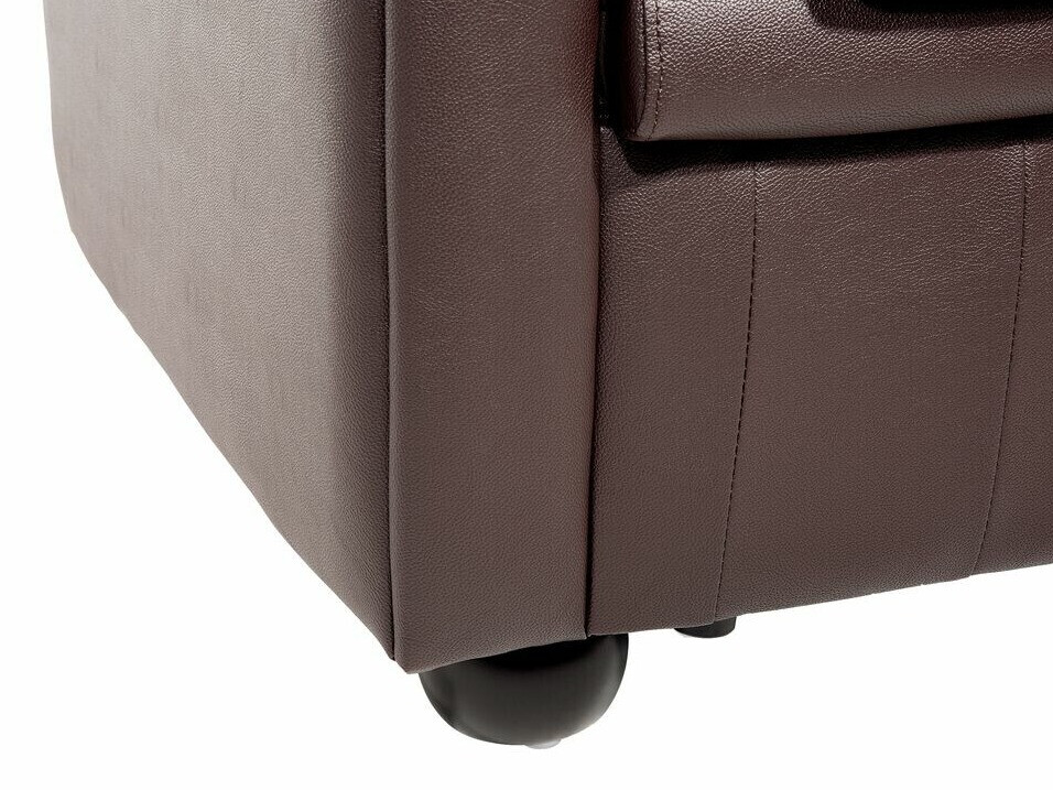Chesterfield pehme mööbli komplekt Cirdoro 112 (Tumepruun)
