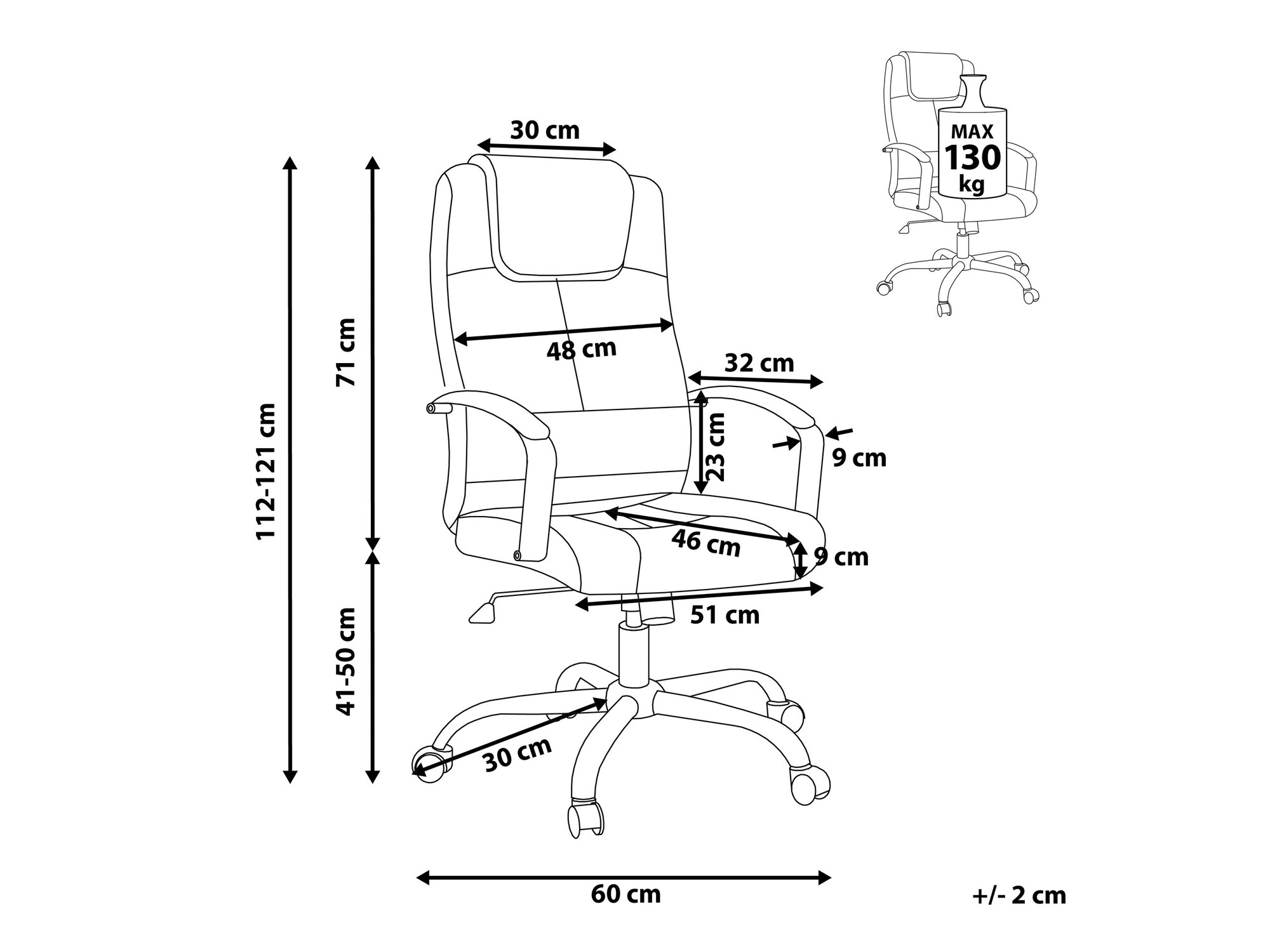 Kontoritool Berwyn 942 (Beež)