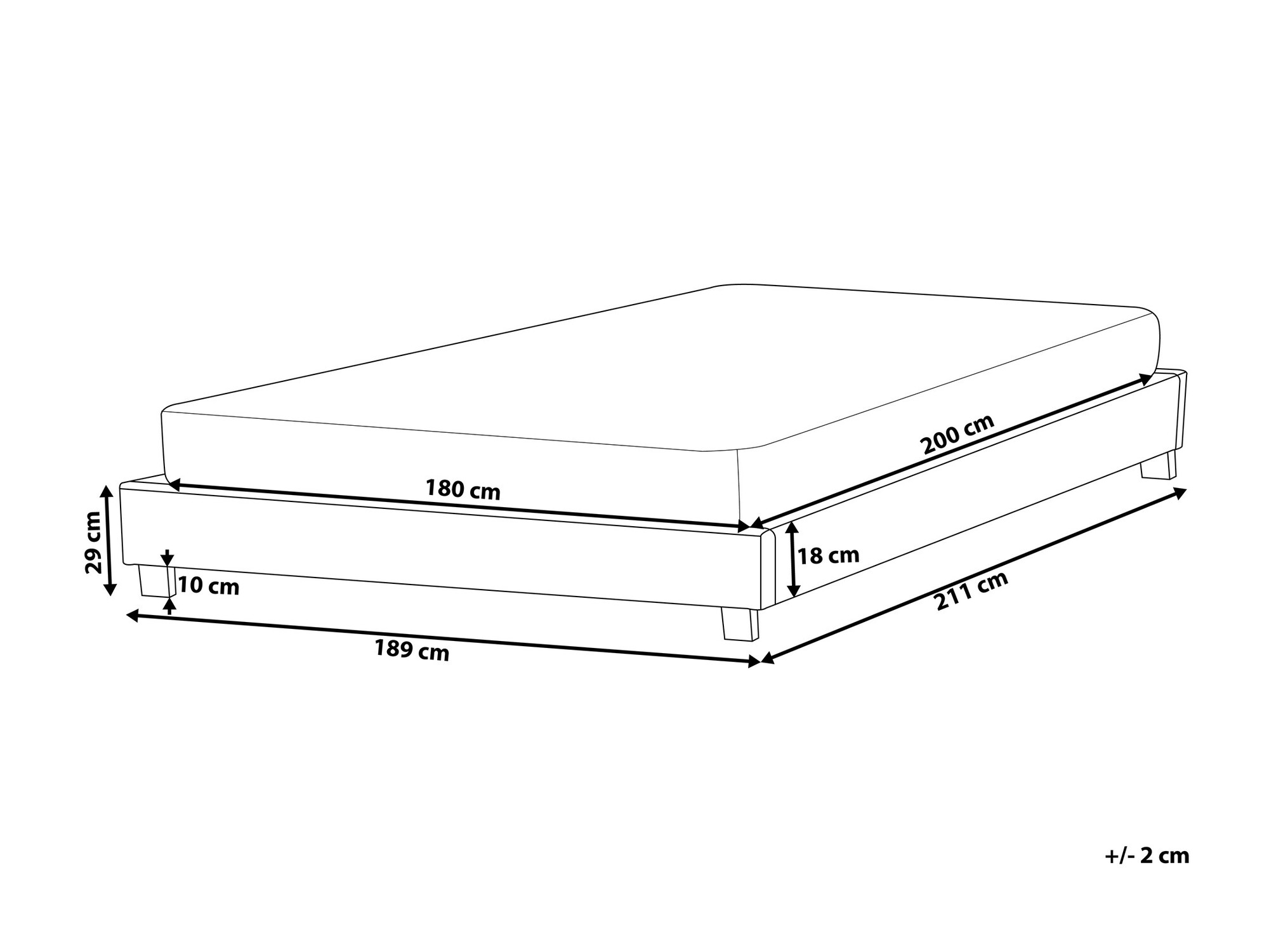 Voodi Berwyn 932 (Hall)