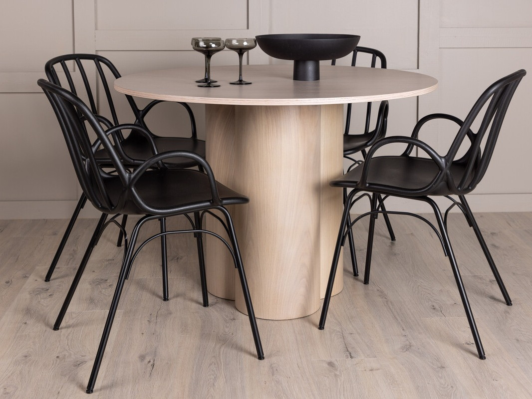 Söögitoakomplekt Dallas 4273 (Must)