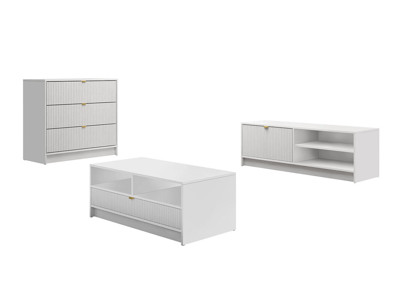 Elutoa komplekt Comfivo Larmire 108 (Valge)