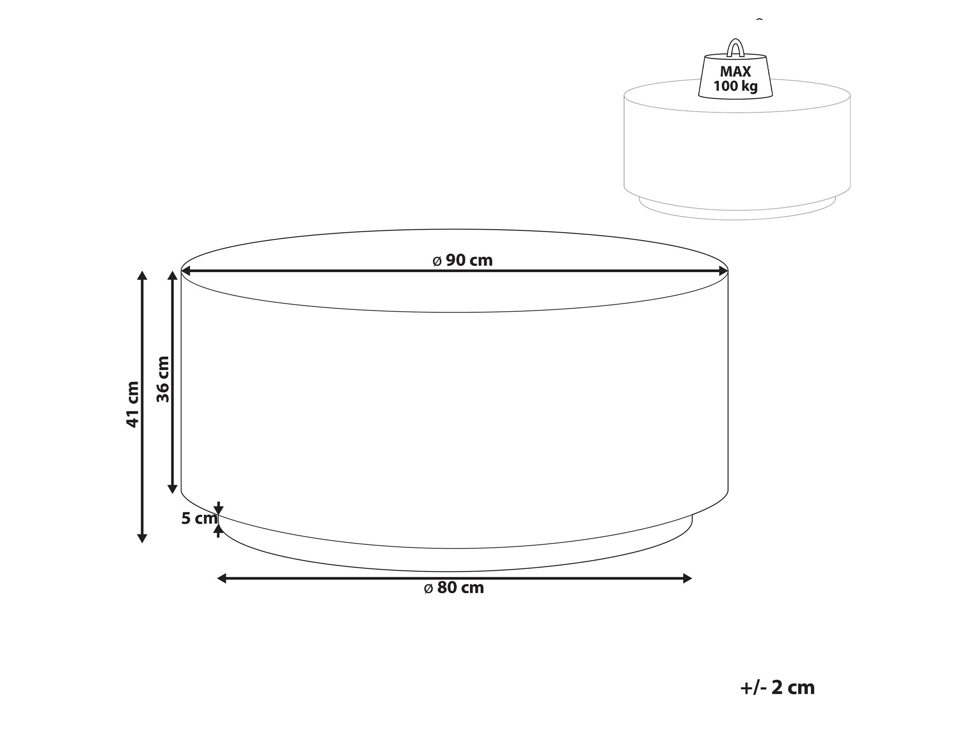 Diivanilaud Berwyn 2130 (Valge + Terazzo)