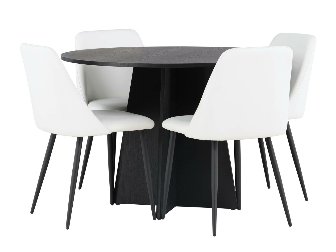 Söögitoakomplekt Dallas 4289 (Valge)