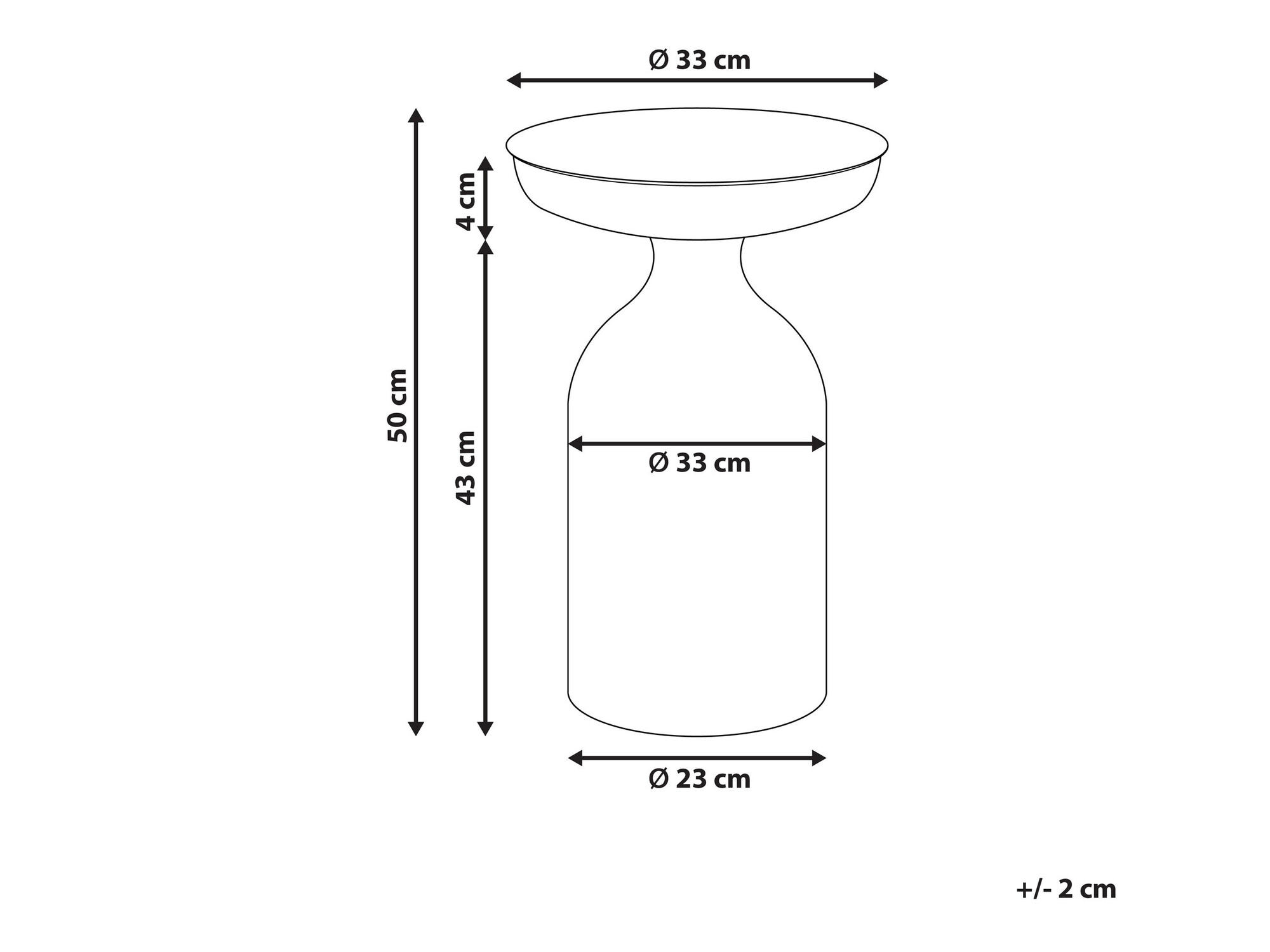 Külglaud Berwyn 1170 (Must)