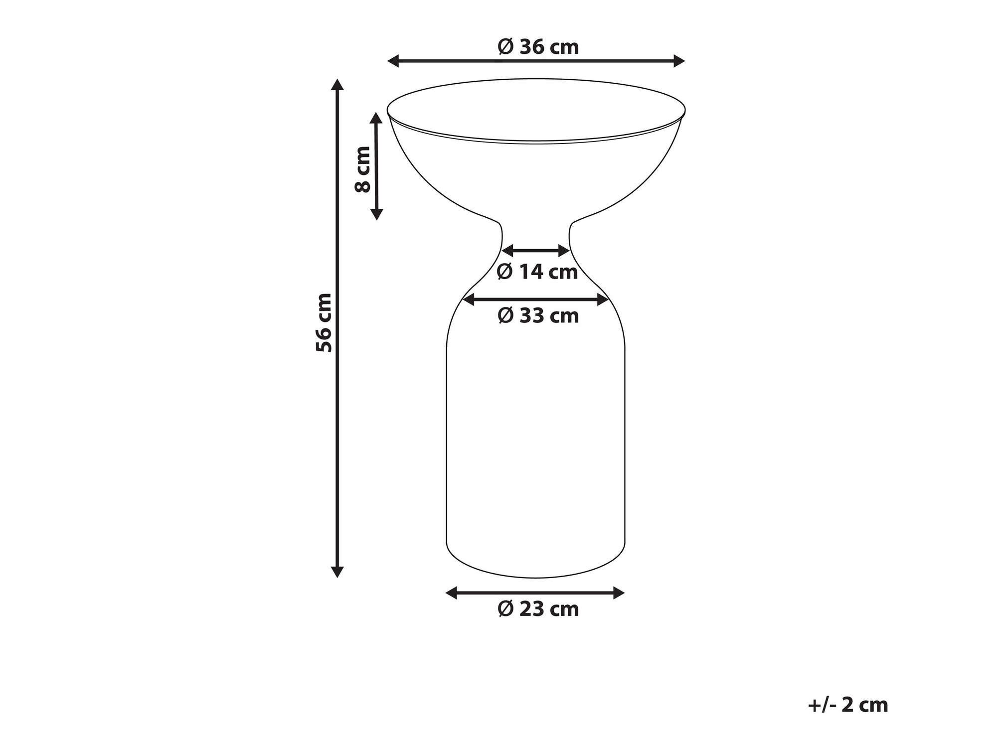 Külglaud Berwyn 1177 (Must)