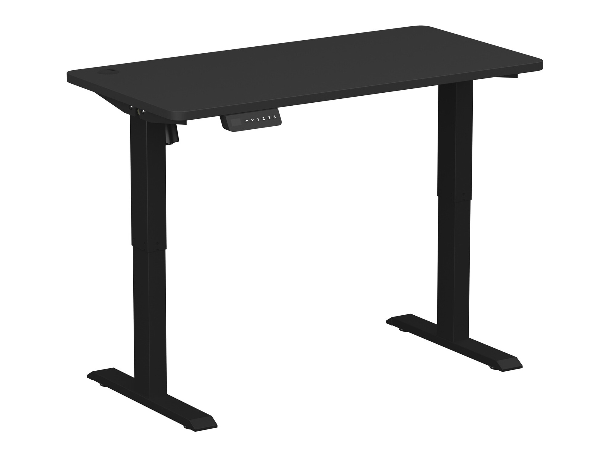 Reguleeritava kõrgusega töölaud Lodi 100 (Must)