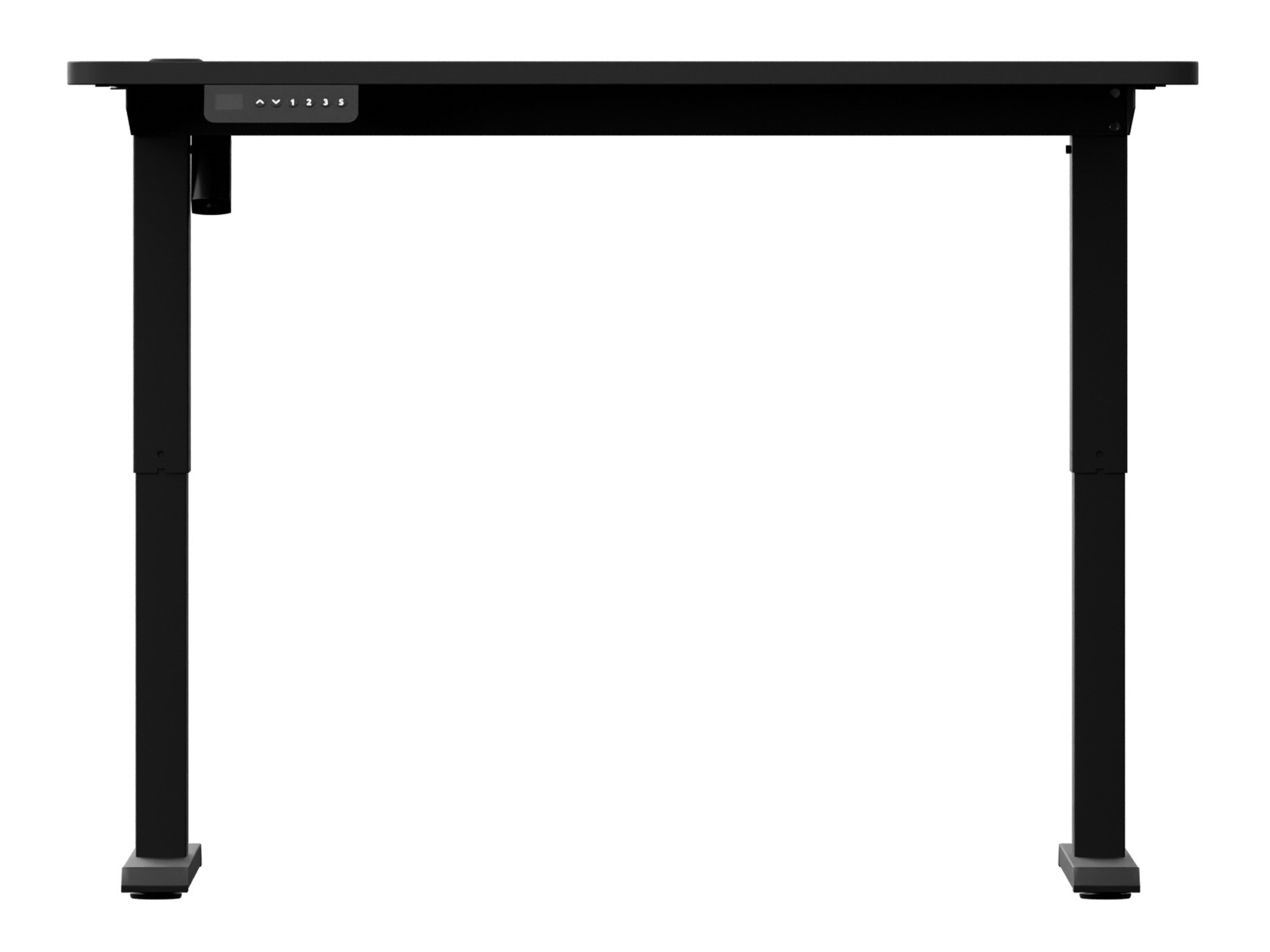 Reguleeritava kõrgusega töölaud Lodi 100 (Must)